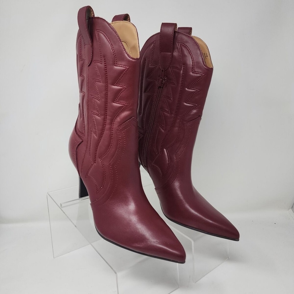 Red cowboy boots Size 10 - Picture 1 of 3